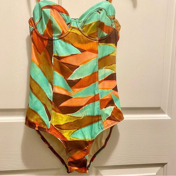 NWT Marie Oliver Scout & Molly's One-piece Tropical Swimsuit Size XS - Picture 3 of 9